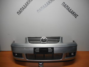 VW Polo 1999-2002 εμπρός προφυλακτήρας ασημί