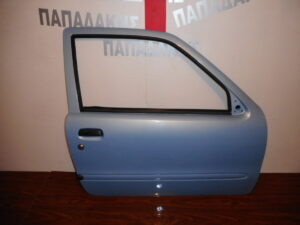 Fiat Seicento 1998-2007 πόρτα δύπορτη δεξιά γαλάζια ηλεκτρική
